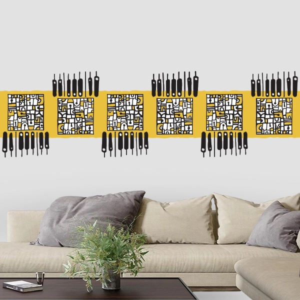 Crafted Beats Wall Design by Arnob