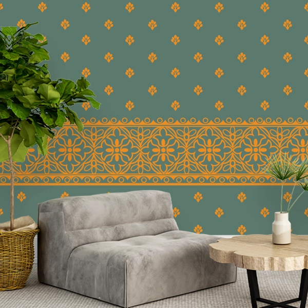 Heritage Weave Wall Design by Sarah Karim